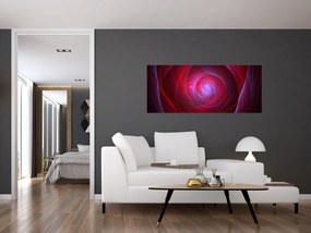 Absztrakt szemek képe (120x50 cm)