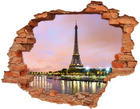 Fali matrica lyuk a falban Párizsi eiffel-torony nd-c-73567490