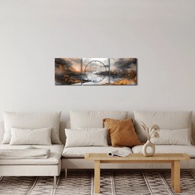 Kép - Hegyi tájak festése (órával) (90x30 cm)