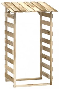 3 db impregnált fenyőfa pergola tetővel 100 x 90 x 200 cm