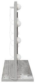 pipere tükör Szürke Sonoma MDF, Üveg 60 x 45 x 18 cm Pipere tükör