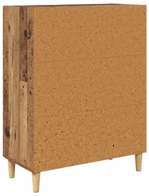 Széf Régi fa 34 x 69,5 x 90 cm Faanyag