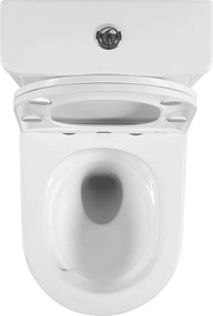 Erga Tina, kombinált WC-csésze 620x365x820 mm, Tornado 2.0 + WC-ülőke, fényes fehér, ERG-V03-TINA-TO2-WH