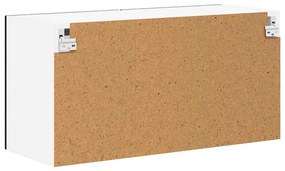 Fali konyhaszekrény Fekete tölgy 80 x 31 x 40 cm Faanyag