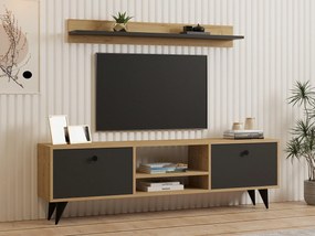 Nappali fal Nateda (zafír tölgy + antracit) . 1095565