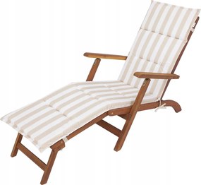 Kerti vagy strand napozóágy párna 182x42 nagy