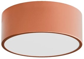 Fürdőszobai mennyezeti lámpa CLEO érzékelővel 1xE27/24W/230V átm. 20 cm IP54 rézszínű