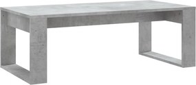 vidaXL betonszürke szerelt fa dohányzóasztal 102x50x35 cm