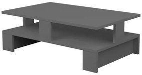 MANSU konferenciás asztal 27,5x80 cm, antracit színű