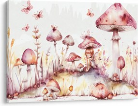 Kép - Rózsaszín tündér (70x50 cm)