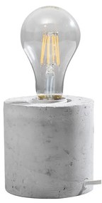 Sollux Asztali lámpa SALGADO 1xE27/60W/230V beton SLX0427