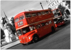 Poszterek A0 Szint Piros busz