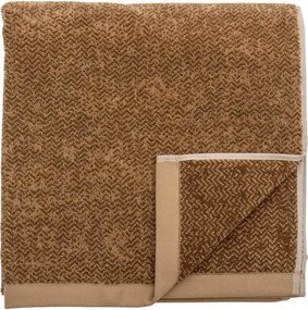 Bloomingville Kahla Fürdőszobai törölköző 140x70 cm Barna