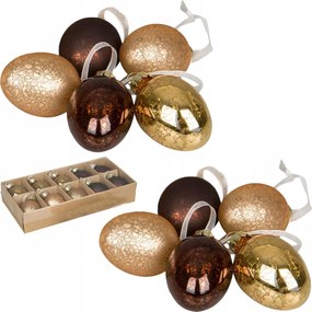 Húsvéti Tojás Medálok 10 db-os üveg húsvéti tojás medál