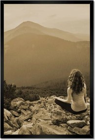 Poszterek keretben 40x60 Pillantás felülről Gondolatok