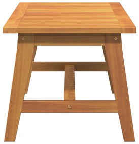 Kávézóasztal 90x45x40 cm Tömör akácfából