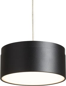 RENDL SFERA DIMM závěsná černá 230V LED 15+9W 3000K