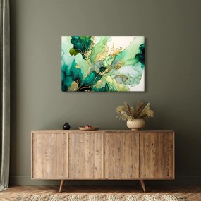 Kép - Zöld absztrakció (90x60 cm)