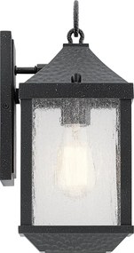 Elstead klasszikus vintage kültéri fali lámpa springfield fekete elskl-springfield-s IP44