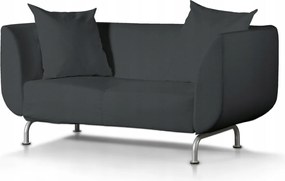 Strömstad 2 személyes kanapé huzat Ikea fekete
