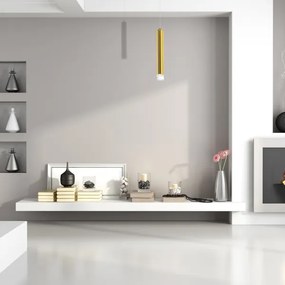 LED Csillár zsinóron GOLDIE 1xLED/5W/230V arany