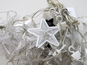 LED fényfüzér STARS 200 cm