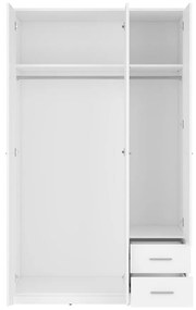 Ruhásszekrény Nepo Plus 36 (fehér) . 1098436