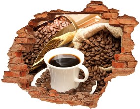 3d-s lyuk vizuális effektusok matrica Csésze kávé nd-c-58490755