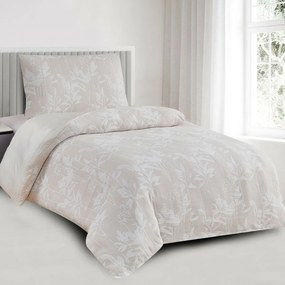 Alabama bézs színű jacquard ágynemű, 140 x 200 cm, 70 x 90 cm