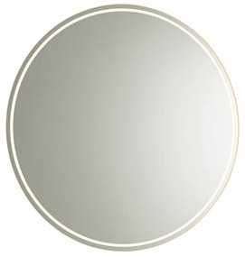 Modern fürdőszobai tükör 80 cm LED-del és érintős dimmerrel - Sebas