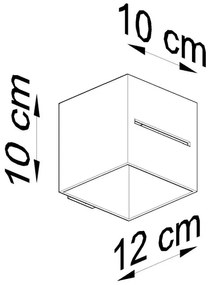 Mennyezeti lámpa LOBO 1xG9/40W/230V fehér