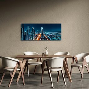 Kép - Dubai éjszaka (120x50 cm)
