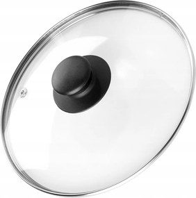 Fedél Üveg Fedél Edény Serpenyő Univerzális Gomb 20 cm