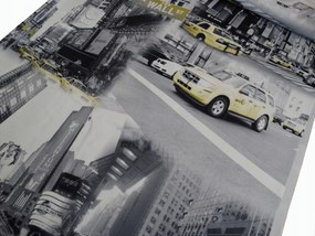 Mg Tk függöny New York 4 sárga lengyel 150cm 1,2mb K