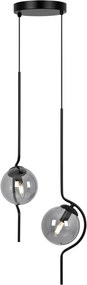KAJA K-5332 NEVA Glamour Függesztett Lámpa Szürke E14 IP20