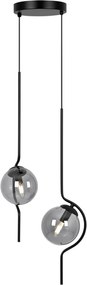KAJA K-5332 NEVA Szürke Színű Függeszték 2xE14 10W IP20