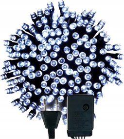 Karácsonyfa Lámpák Prémium lánc 200 Led IP44 beltéri kültéri Hideg