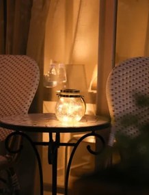 Kötélen Függő, Felakasztható Napelemes 30 LED-es Kerti Lámpa Solar Kempinglámpa Kemping Lámpa Választható Szín