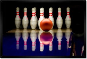 Poszterek keretben 60x40 Bowling