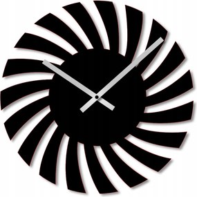 Falióra 50cm Fa Falióra Fekete Geometrikus Modern