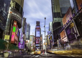 Poszter 29,7x21cm Forgalom a Times Square-en, Assaf Frank