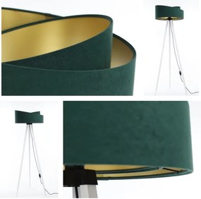 Állólámpa GALAXY 1xE27/60W/230V zöld/fehér