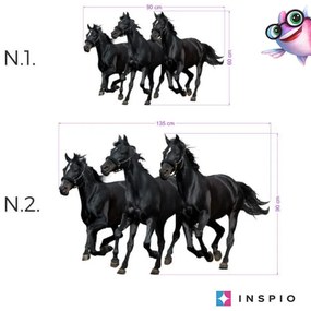 INSPIO Falmatrica - 3 fekete ló