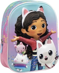 Gabi babaháza Fun 3D hátizsák, táska 31 cm