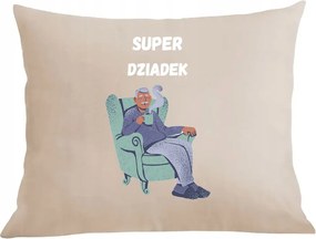 Párna párnahuzat Nagypapa napja Szuper nagypapa