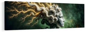 Kép természet energiája női arcban