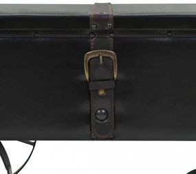 MDF és fenyő dohányzóasztal 110 x 55 x 43 cm