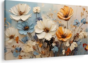 Kép - Csokrok, festés (90x60 cm)