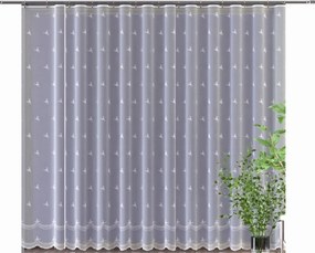 Mg Függöny 628/120 Fehér 140x220cm kész szalaggal lengyel K