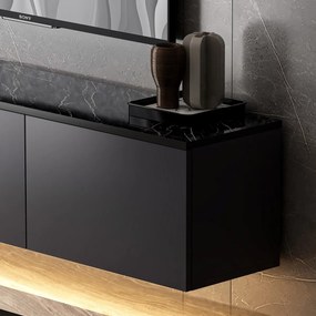 Neon Illuminated Anthracite TV-állvány